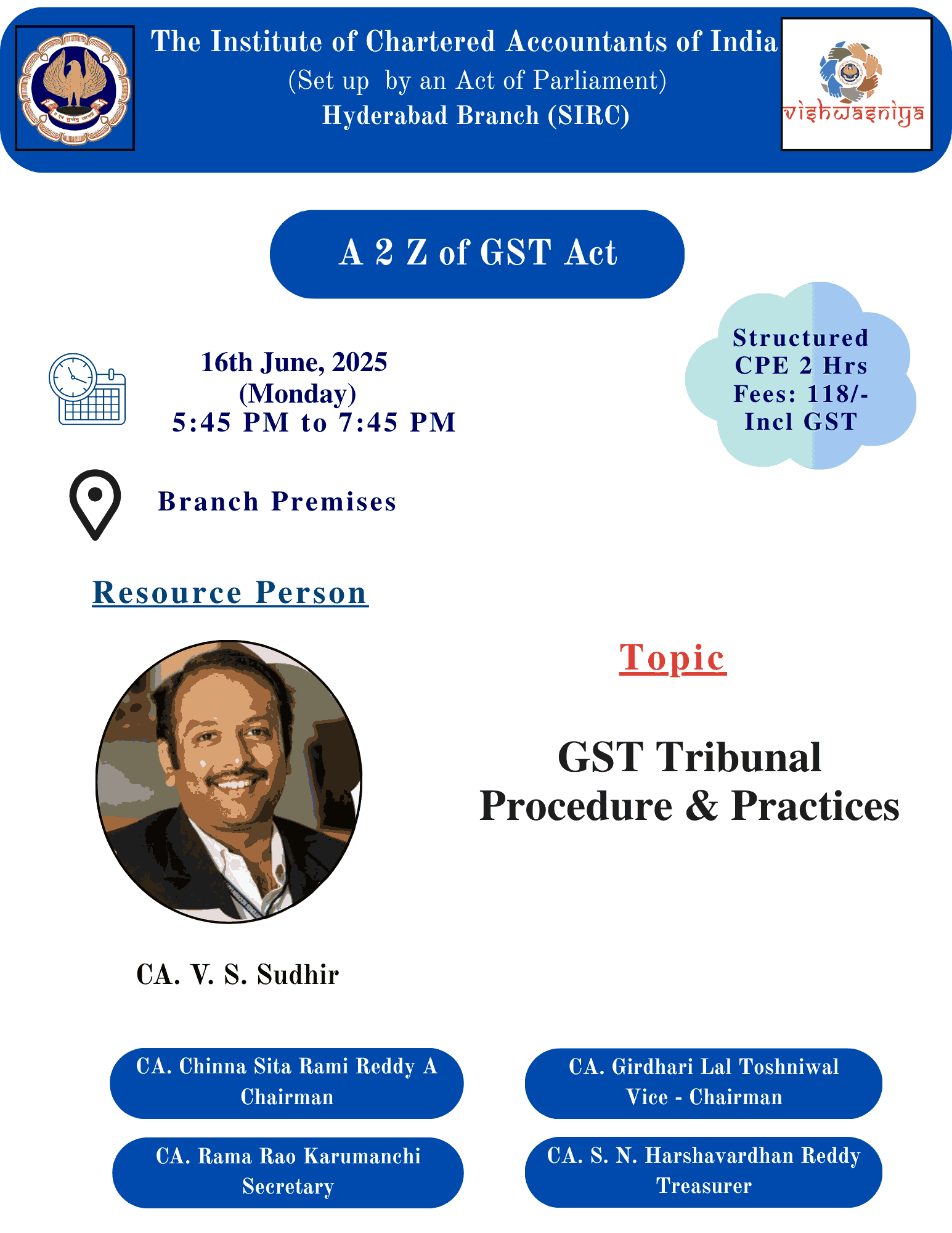 GST Tribunal Procedure & Practices