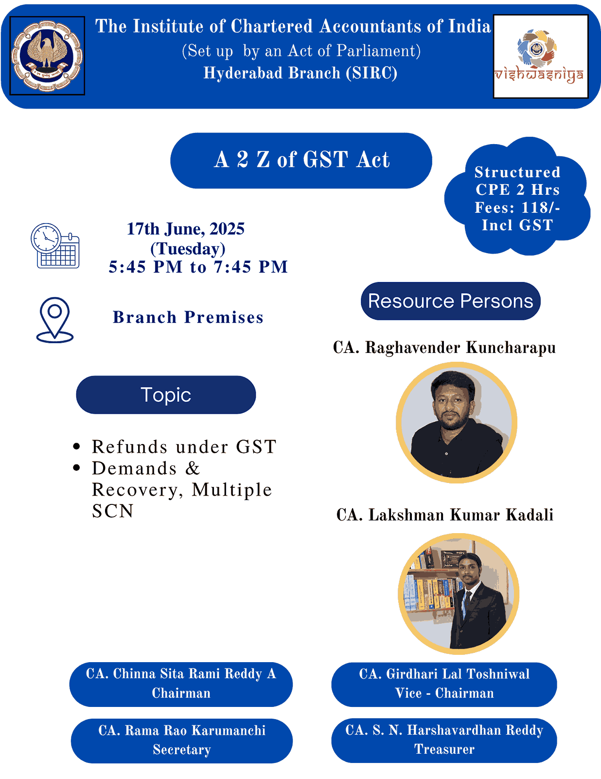 Refunds under GST Demands & Recovery, Multiple SCN