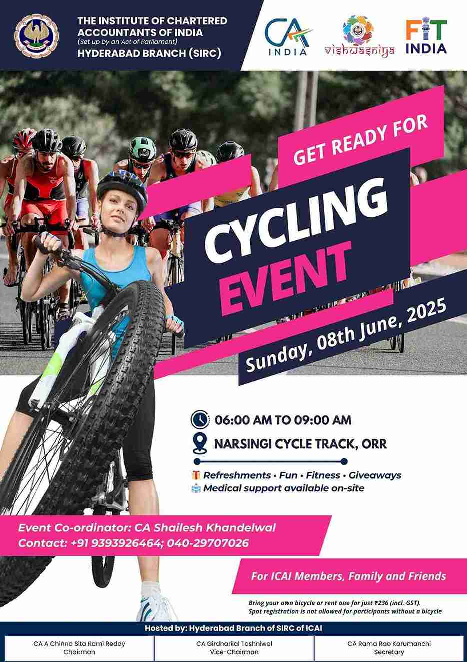 Get Ready for Cycling Event