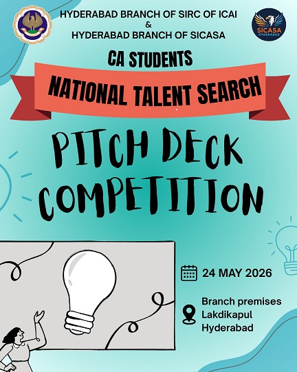 NATIONAL TALENT SEARCH FOR CA STUDENTS {PITCH DECK)
