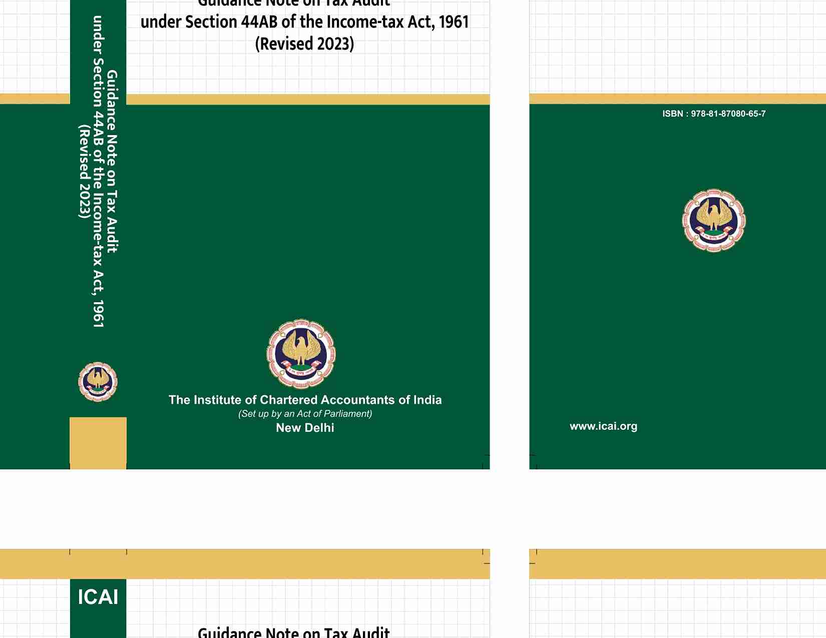 Guidance note on tax audit